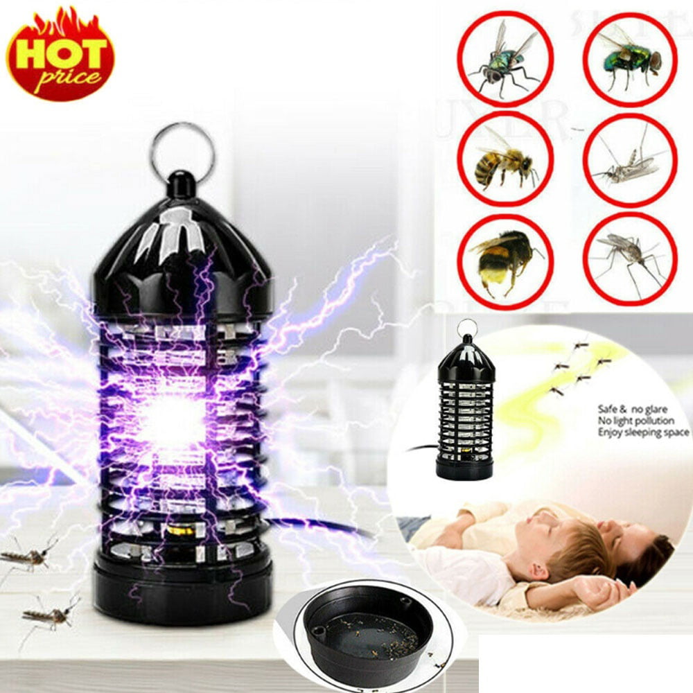 Electric UV Light Mosquito Killer Lamp Home Fly Bug Insect Zapper Trap EU/US JT 