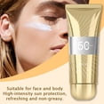 thumbnail image 2 of Relief Sun Rice Sunscreen For Face SPF50+ From Source Manufacturer Better Than Korean Sunscreen PA++++ For All Skin Types Facial Care, Block UV Rays（50ml）, 2 of 7
