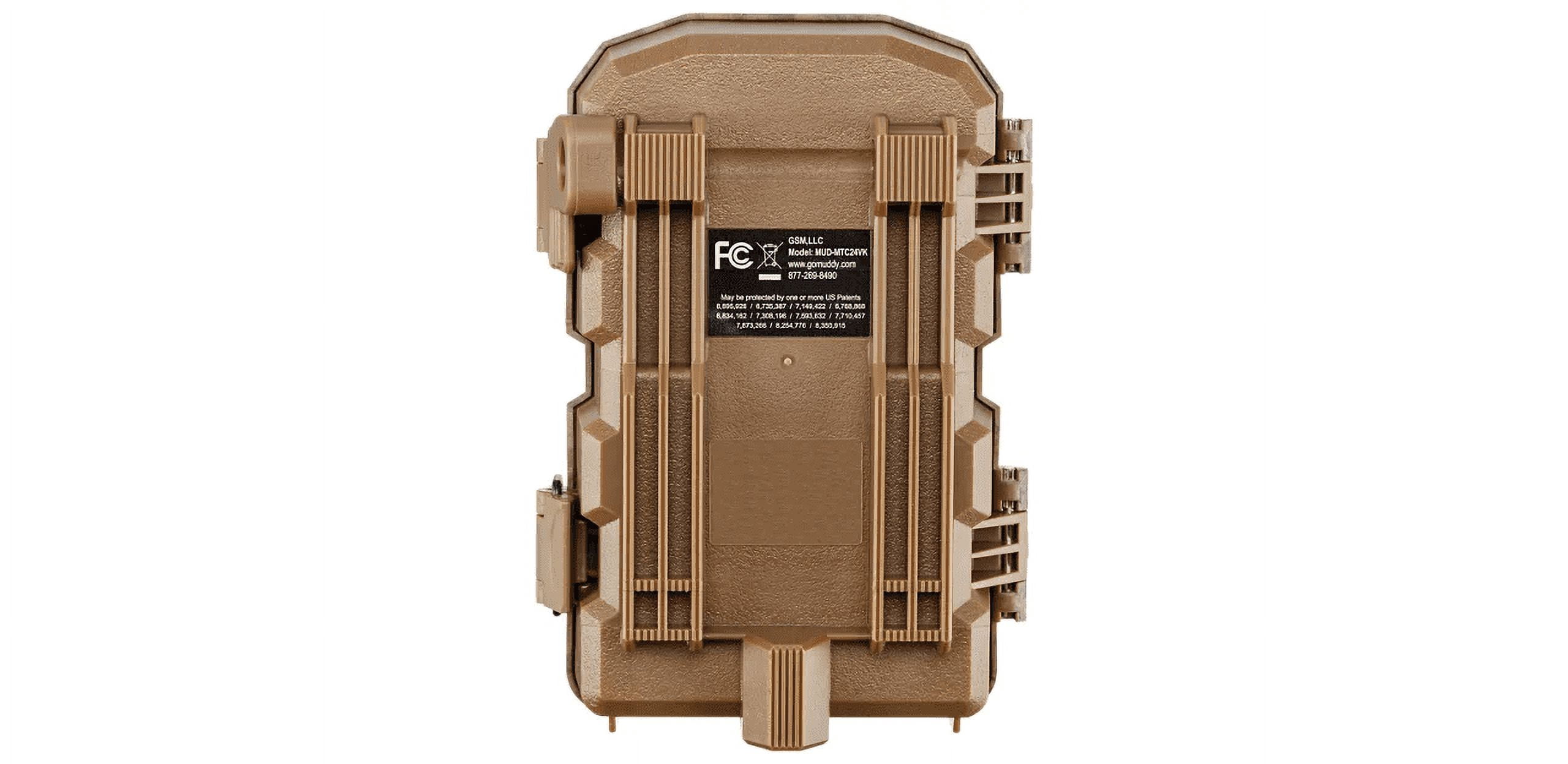 Muddy Pro Cam 24 Combo - 24 MP & 720 Video at 30FPS 0.5 Sec Trigger Speed 80Ft Detection IR Range Durable Hunting Outdoor Scouting Trail Camera, 8 AA Batteries & 16GB SD Card Included