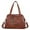 Orange, variant on Sales Today Clearance! Large Capacity Soft Leather Tote Bag for Women, Stylish Messenger Bags, Handbag for Women, Purses for Work, Travel, and Casual Use Deals of The Day Clearance!