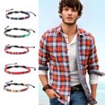 thumbnail image 3 of letairis Bracelets Braided Adjustable Simple Style Bracelet Lightweight Comfortable All-match Wrist Jewelry Birthday Gift  FD9607, 3 of 8