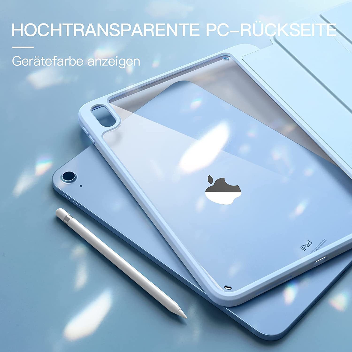 Case for iPad 10th Generation, 2022 Model iPad 10.9, Soft TPU Case