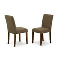 thumbnail image 2 of East West Furniture Dover 7-piece Wood Dining Set in Mahogany/Coffee, 2 of 2