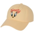 thumbnail image 1 of Looney Tunes Tweety Bird Face Adjustable Snapback Dad Cap, 1 of 6