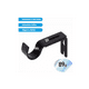 thumbnail image 2 of Soporte Set 3 Cortinero Para Pared Ajustable Gancho Negro, 2 of 5