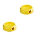 thumbnail image 4 of Maytalsory Environmentally Friendly Choice For Pet S Feeding Plastic Dog Bowl And Multiple yellow large size 2Set, 4 of 6