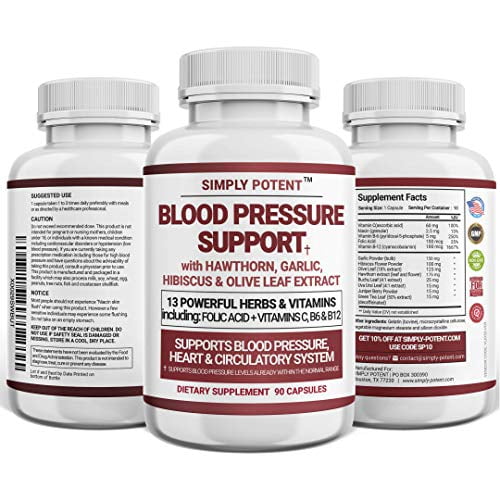 Blood Pressure Support Healthy Heart, Cholesterol Lowering