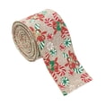 thumbnail image 1 of Shangren Christmas Ribbon Decoration Garland Burlap Ribbon Greeting Cards Tree Rattan for candy, 1 of 8
