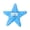 Blue, variant on mdesiwst Pet Toy Star Shape Soft Dog Toy with Built-in Rattle Paper Chew Toy Boredom Relief Bite Resistant Puppy Training Toy