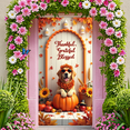 thumbnail image 2 of Decorative Design Thankful Banner Seasonal Fall Happy Theme Bright Colors for Thanksgiving Autumn Celebration Holiday Decoration Home Decor, 2 of 9