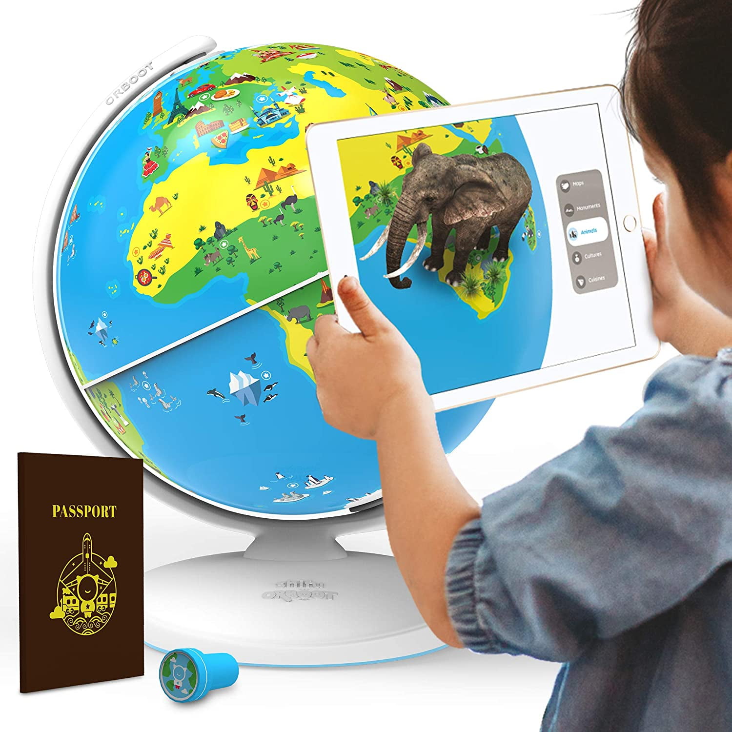 Details about   Shifu Orboot App Based Augmented Reality Interactive Globe For Kids Stem Toy 