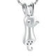 thumbnail image 1 of Collar con colgante de gato Sunnimix Joyería conmemorativa de cenizas Plata, 1 of 7