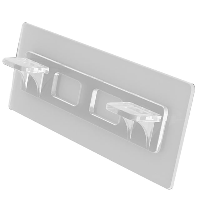 Shelf Support Bracket Clear Adhesive Cabinet Shelf Support Shelf Layer Support