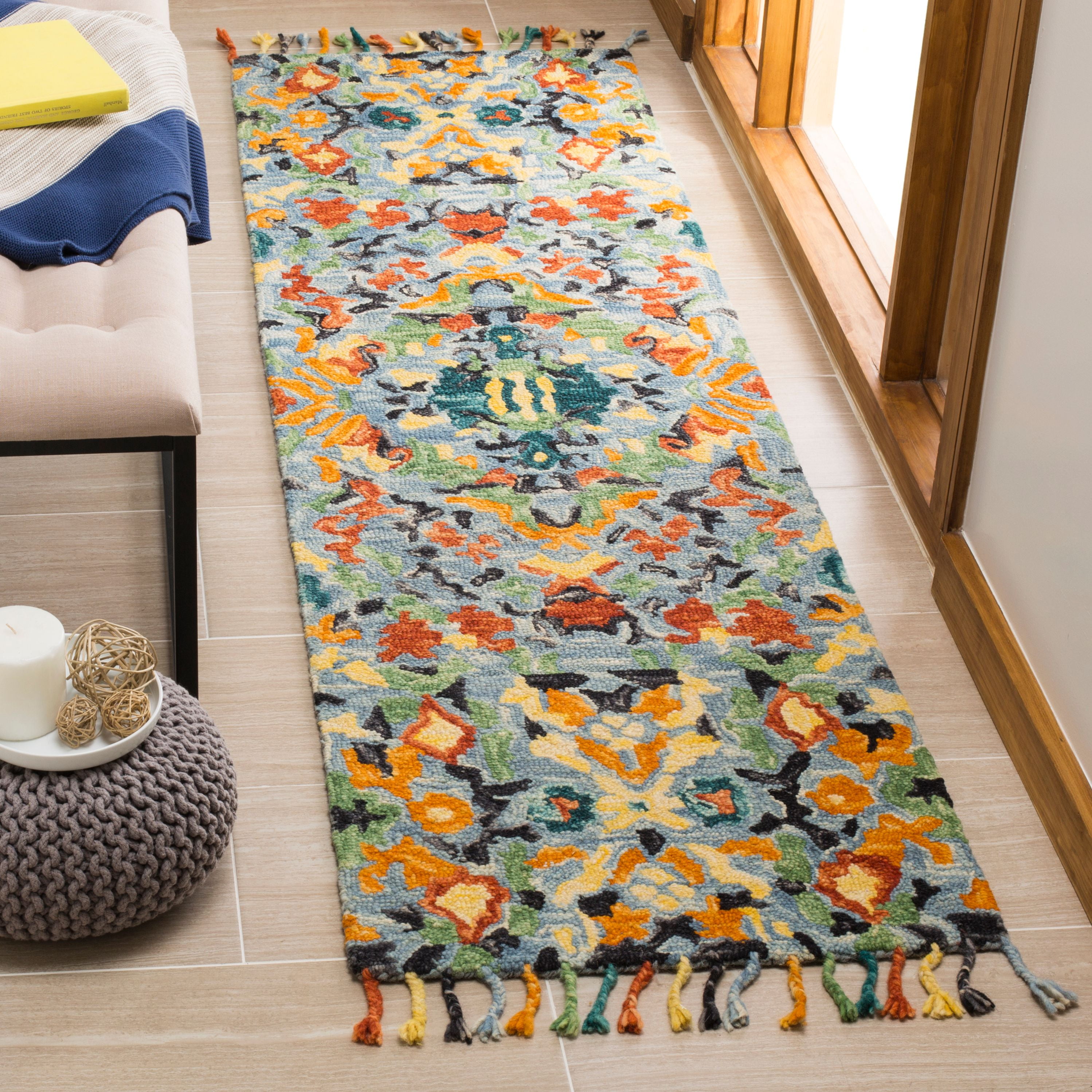 Safavieh Blossom Floral Transitional Runner Rug