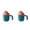 2Pcs, variant on Bath Rinse Cup,Cute Shape Water Rinse Tool with Sturdy Handle for Adult,Household Bath Wash Hair Cup for Protecting Eyes