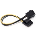 thumbnail image 5 of 10 Pcs Molex to PCI-E Power Adapter IDE 4Pin 4 Pin Female to 6 Pin Female 6Pin Graphics Video Card Converter Cable, 5 of 5