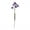 Purple, variant on ievspot Worry-free Flower Decor Simulated Snow Lotus Artificial Flower Bouquet Realistic Faux Silk with 6 Full Blooms for Vase Floral Arrangement Wedding