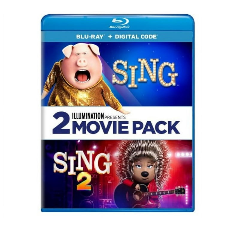Universal Studios Sing & Sing 2 Animated Children's Movies