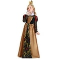 thumbnail image 6 of Girls Queen Costume with Headband Halloween Red Hearts Dress, 6 of 7