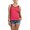 Heather Fuchsia/Black, variant on Hat and Beyond Women's Athletic Racer Back Tank Top with Contrast Binding