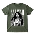 thumbnail image 2 of Aaliyah T-Shirt Retro Music Fan Vintage Tee Size S - 4XL, 2 of 3