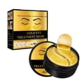 thumbnail image 2 of Liquidation DHALL Masque pour les Yeux Patch pour les Yeux Or Hydratant Éclaircissant Raffermissant Lignes Légères Cernes Ridules et Rides 3ml, 2 of 9