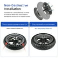 thumbnail image 2 of 8.5 Inch Electric Scooter Split Wheel Hub Aluminum Alloy Rear Wheel Rims Solid Tire Modification Accessories Compatible with M365/1S/Lite/MI3, 2 of 8