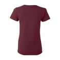 thumbnail image 3 of Gildan - Heavy Cotton Womenâ€™s T-Shirt - 5000L - Maroon - Size: L, 3 of 3
