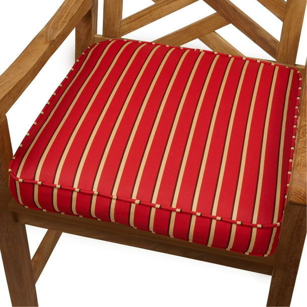 Mozaic Company 22 5 X In Sunbrella Striped Outdoor Square 22 5 X In Sunbrella Striped