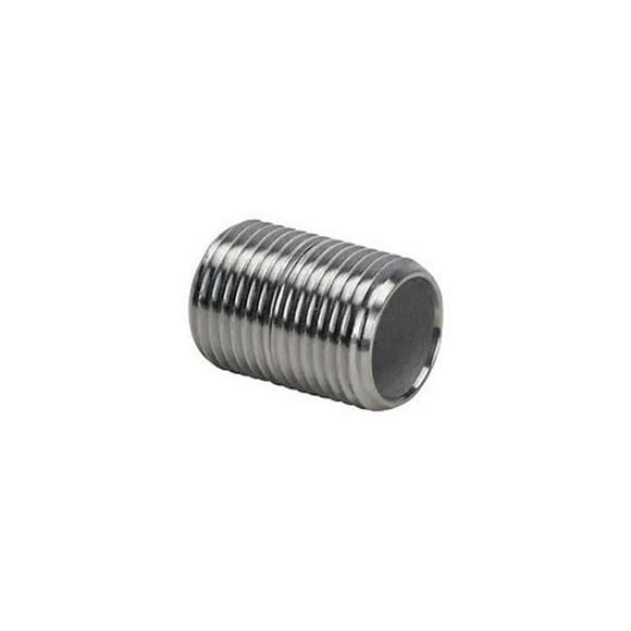 Smith Cooper 4810602 Stainless Steel Pipe Nipple - 1 in. x 1 dia. x 1.5 in.