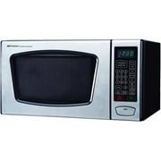 Emerson Microwave Emerson 0 90 Cubic Foot Microwave Oven Stainless Steel And Black