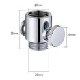 TUMALL Adjustable Shower Head Diverter Flow Regulator Valve Sprayer