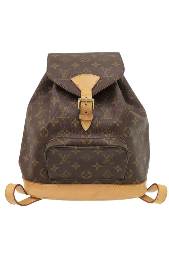 Pre-Owned Louis Vuitton Montsouris MM Monogram M51136 Backpack/Daypack Bag LV... (Fair)