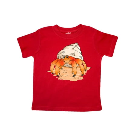 

Inktastic Cute Hermit Crab on Beach Gift Toddler Boy or Toddler Girl T-Shirt