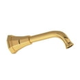 thumbnail image 1 of Perrin And Rowe U.5182 Deco 7-1/4" Brass Wall Mounted Shower Arm - Gold, 1 of 5