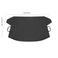 thumbnail image 3 of Advanced Windshield Snow Shield and Sunshade, Front Car Snow Cover with Elastic Bands and Hooks, Universal Fit, All-Season Protection for Winter and Summer, 3 of 9