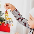 thumbnail image 2 of HUANBAI Hanging Snowman And Santa Figurines For And Festive Cheer, 2 of 3