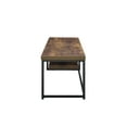 thumbnail image 4 of ACME Beth Weathered Oak and Black TV Stand for up to 80" Flat TV, 4 of 5