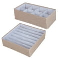 thumbnail image 1 of Underwear Organizer Divider Foldable: Large Socks Drawer Organizer Storage Box, 1 of 10