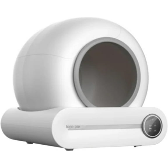 65L Automatic Smart Cat Litter Box Self Cleaning Fully Enclosed Cat Litter Box Pet Toilet Litter Tray Pet Products(Ti Pro with APP)