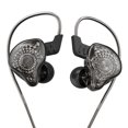 thumbnail image 3 of Auriculares deportivos de alta fidelidad, auriculares de música con micrófono para teléfonos móviles, color negro, 3 of 9