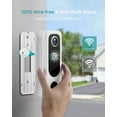Doorbell Camera Wireless, Video Doorbell Wireless with Chime, 2 Way