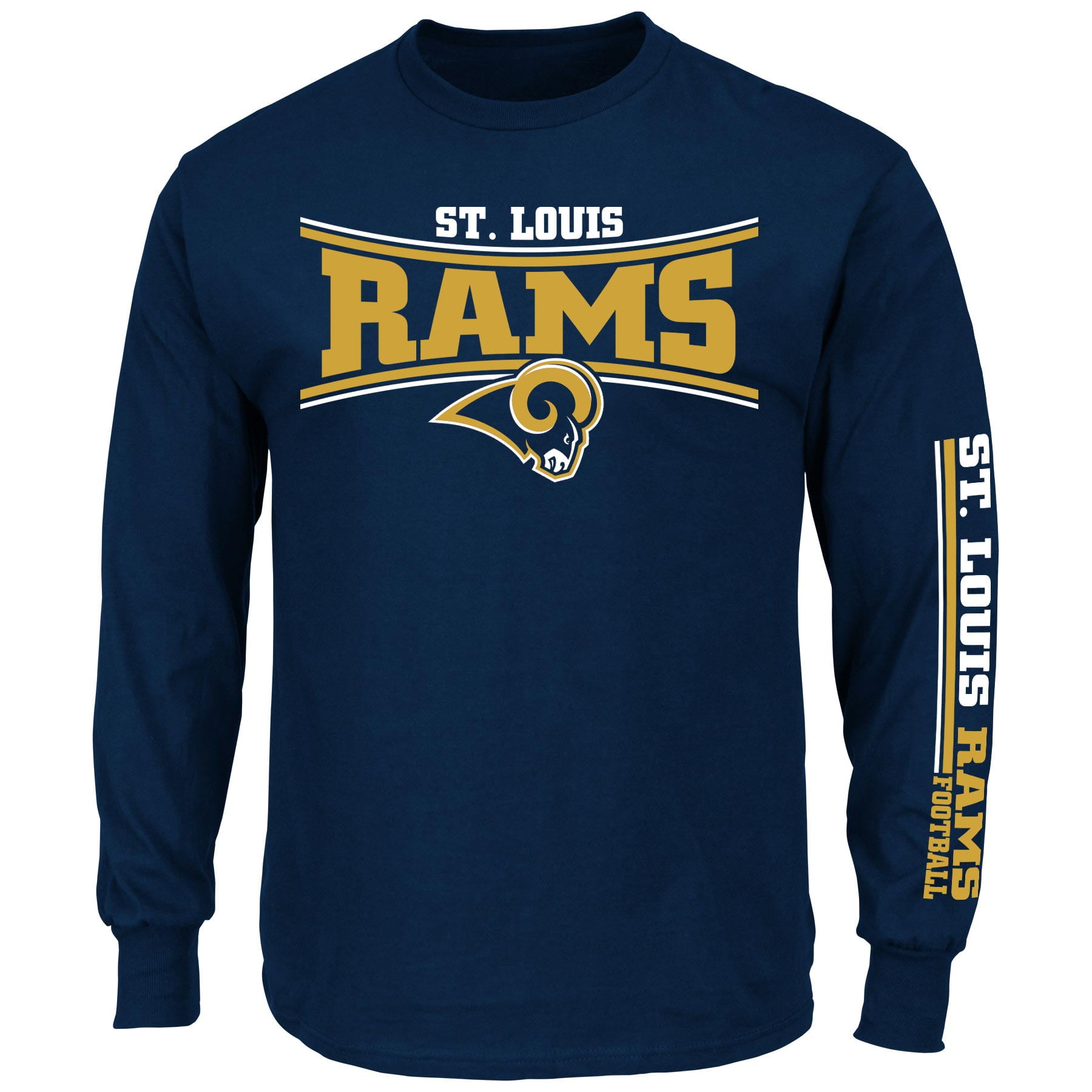 St. Louis Rams NFL Primary Receiver Long Sleeve TShirt Majestic Walmart Canada