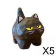 thumbnail image 1 of Estatuilla de escritorio,Decoración del salpicadero del coche de dibujos animados Estatua de gato,Estatuilla linda de gato Figura animal Regalo de cumpleaños,Estatuilla en miniatura Adorno de, 1 of 8