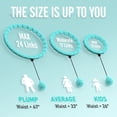 thumbnail image 2 of YWC-Weighted Hula Hoops for Adults Weight LossInfinity Hoop Fit Plus Size 47 inch 24 LinksSuitable for Women and BeginnersExercise Hoola Hoop Suitable for Women and Beginners, 2 of 4