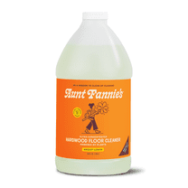 Aunt Fannie's Ultra Concentrated Hardwood Floor Cleaner, Vinegar-Free Plant Based Hardwood Floor Cleaner for Mopping, Bright Lemon Scent, 64 oz. (Pack of 1)