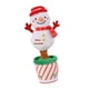 thumbnail image 4 of Juguete de peluche navideño, juguete interactivo para bailar con música para niñas y niños, muñeco eléctrico que repite lo que dices, juguete Muñeco de nieve, 4 of 8