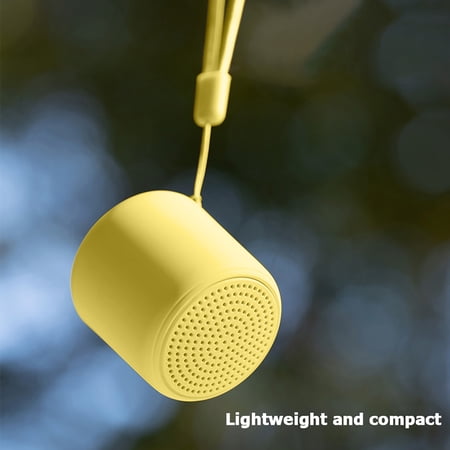 BotaniNest Macaron Bluetooth Speaker Portable Mini Speaker Sports Wireless Small Steel Can-non