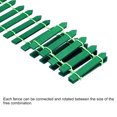 thumbnail image 4 of Uxcell Miniature Garden Fence 35 Inch Long DIY Picket Fence Mini Ornament Dark Green, 4 of 6