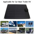 thumbnail image 4 of 20W 5V 12V Solar Panel Dual Output Monocrystalline Power Generator Panel Battery Charger Kit for Car Boat Trailer RV Black, 4 of 5